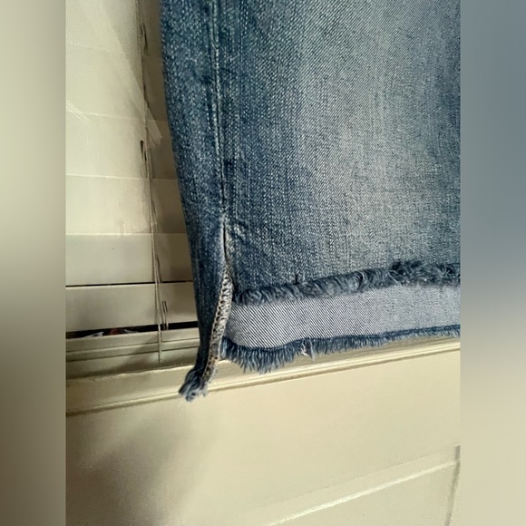 ADRIANO GOLDSCHMIED The Erin Distressed Pencil Skirt - Picture 7 of 15